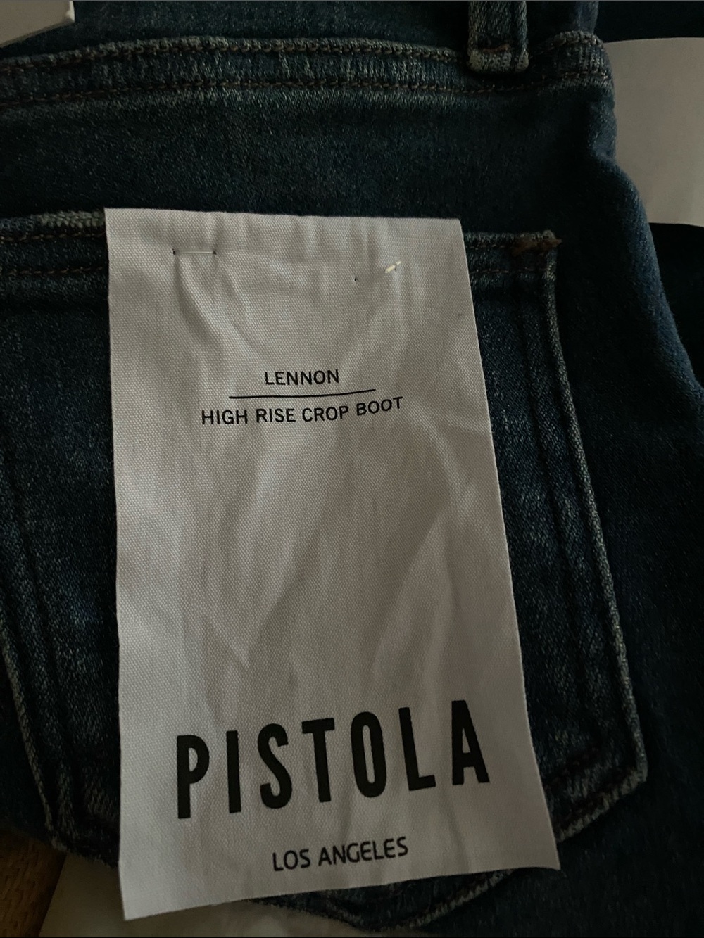 Pistola Lennon High Rise Cropped Flare Jeans Rosslyn NWT Size 25 - Picture 2 of 4